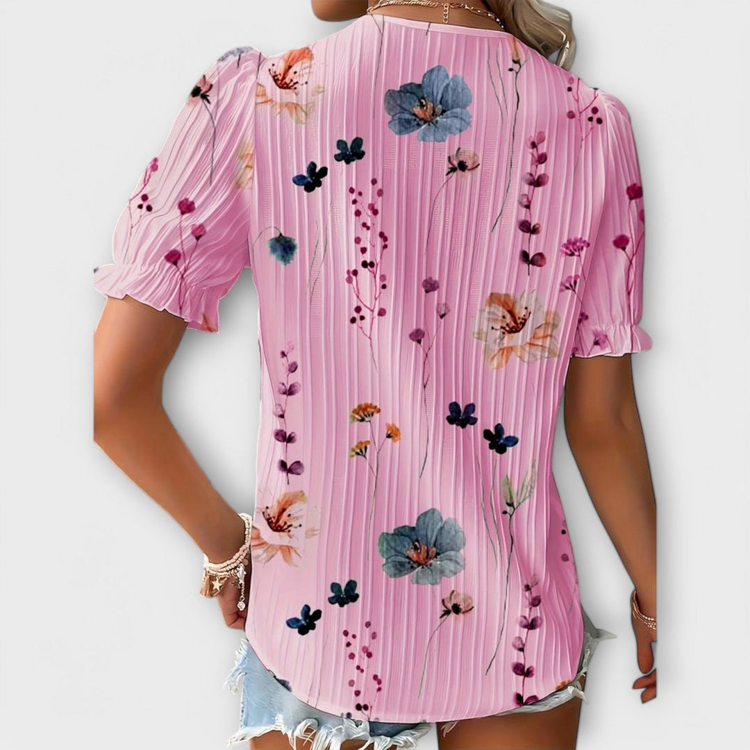 Emilia - V-Neck Blouse Design
