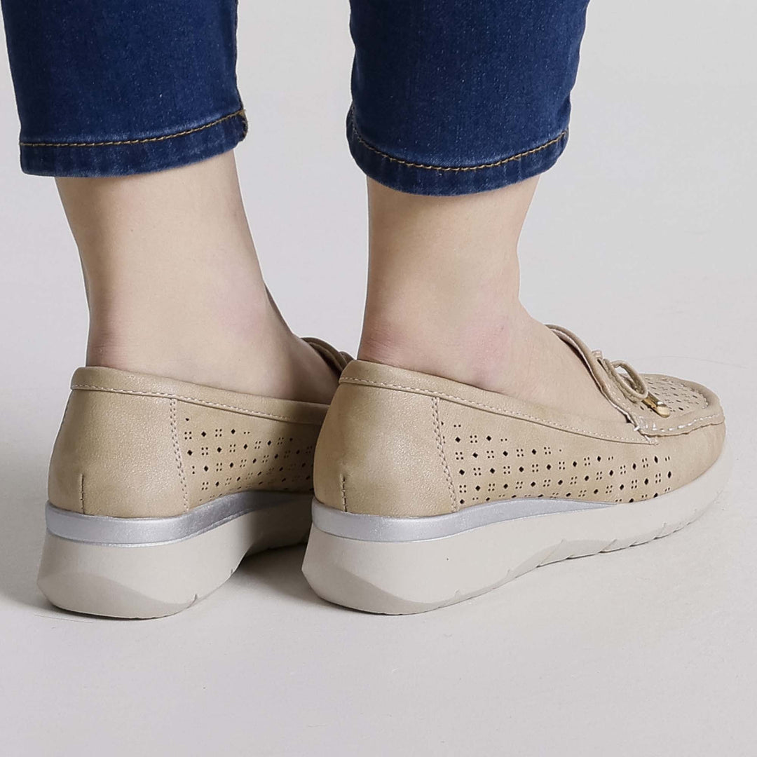 Aura | Elevated Sole Moccasins