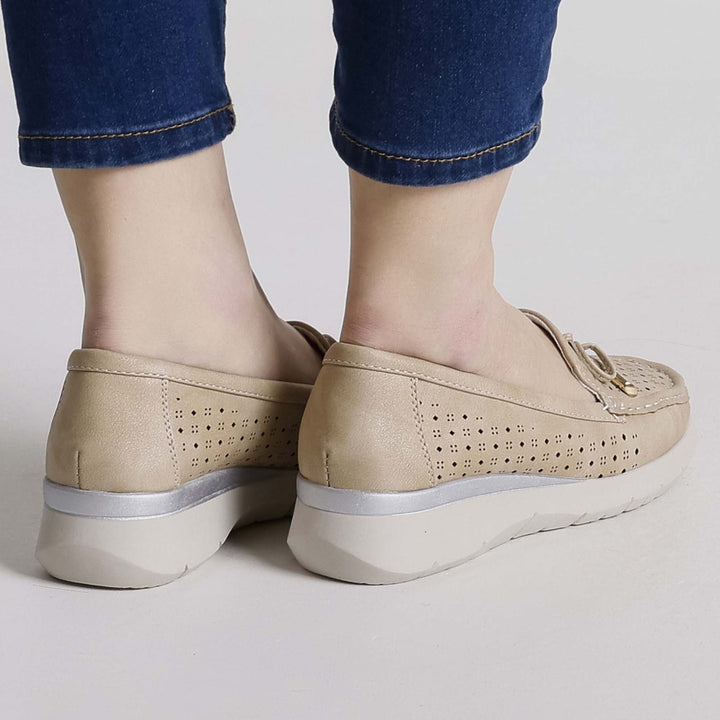 Aura | Elevated Sole Moccasins
