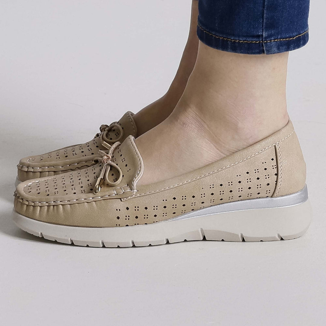 Aura | Elevated Sole Moccasins