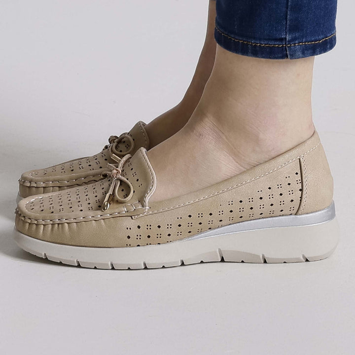 Aura | Elevated Sole Moccasins