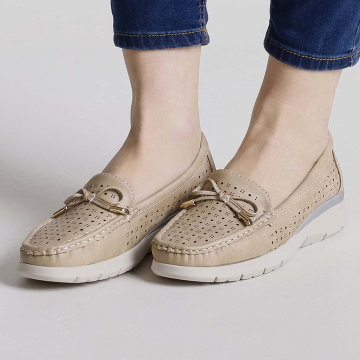 Aura | Elevated Sole Moccasins