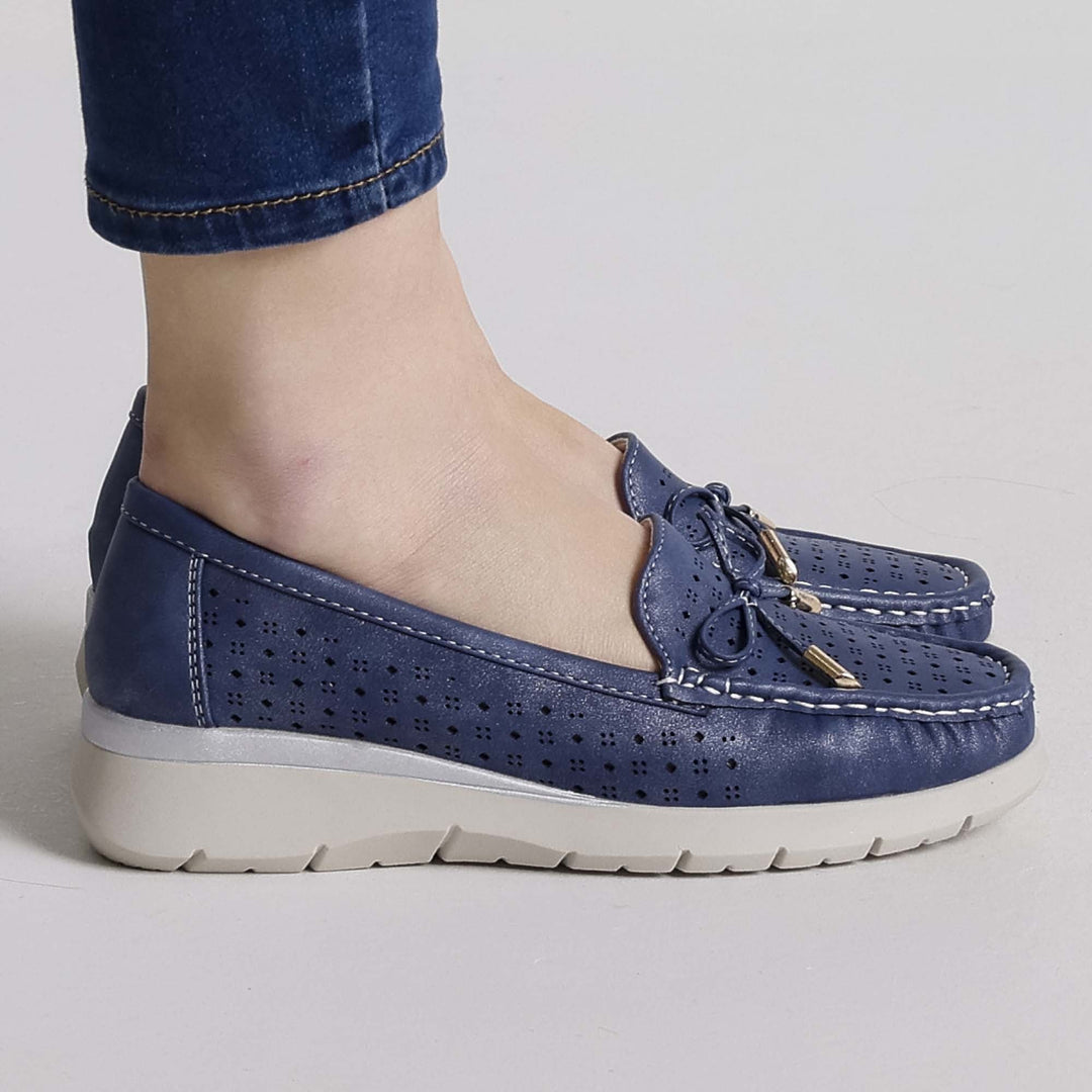 Aura | Elevated Sole Moccasins