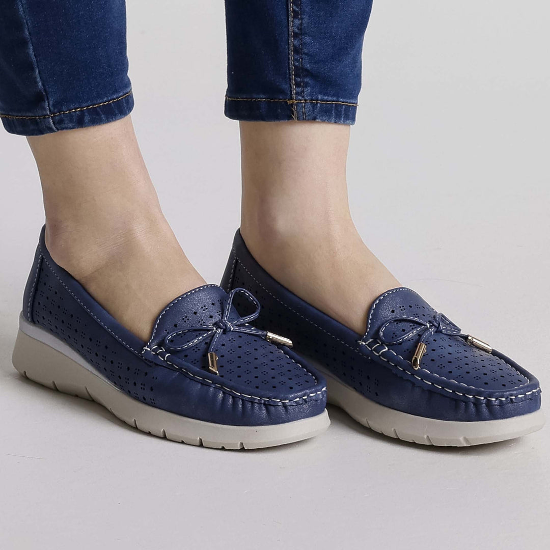 Aura | Elevated Sole Moccasins