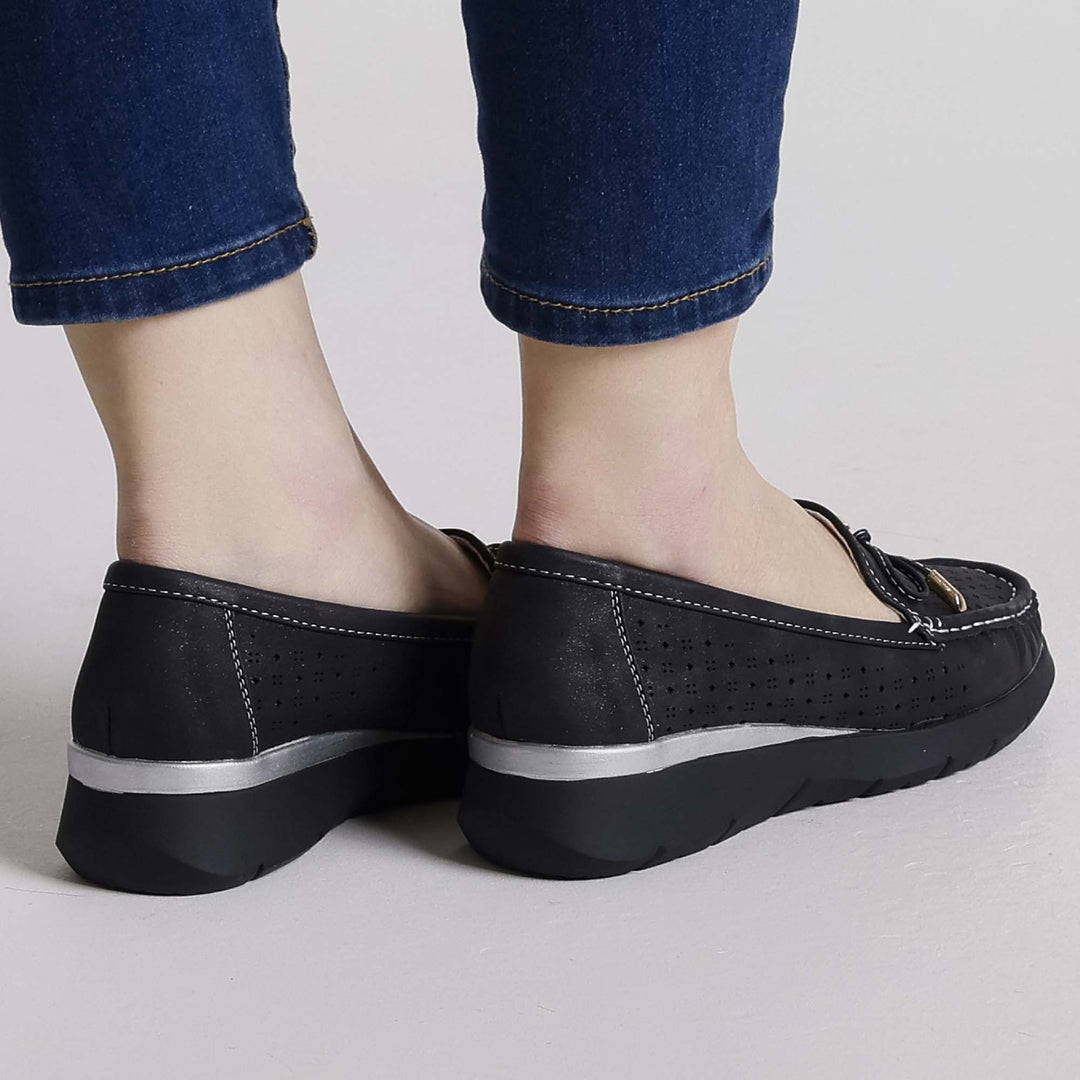Aura | Elevated Sole Moccasins