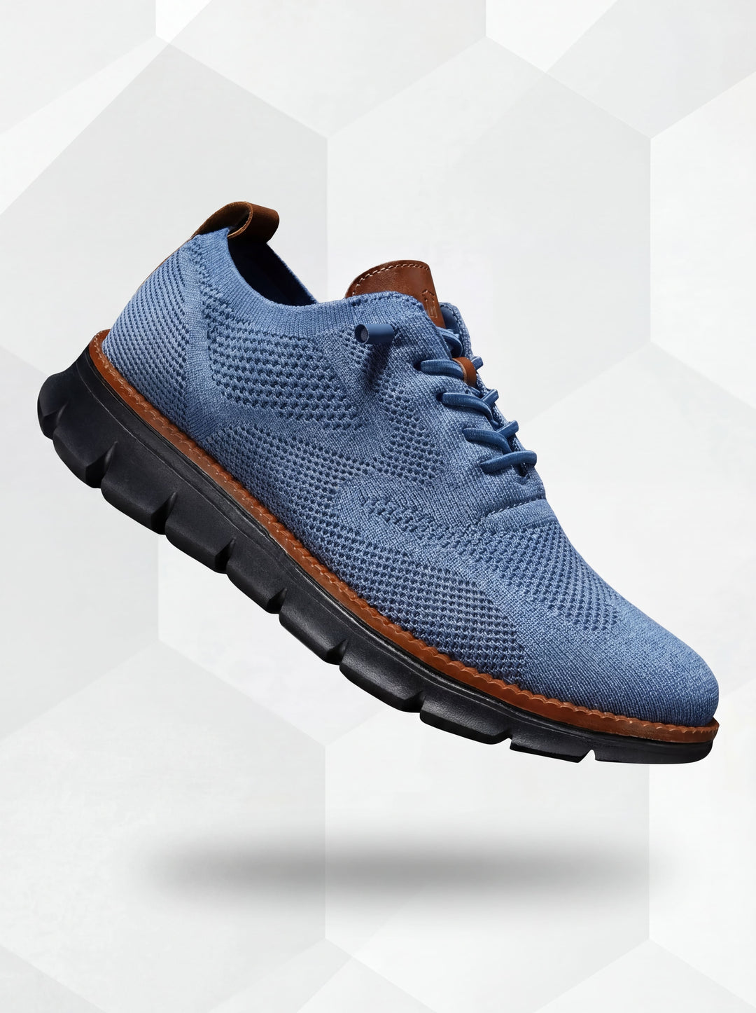 Blue-Black Ultra-Comfort Breathable Sneakers