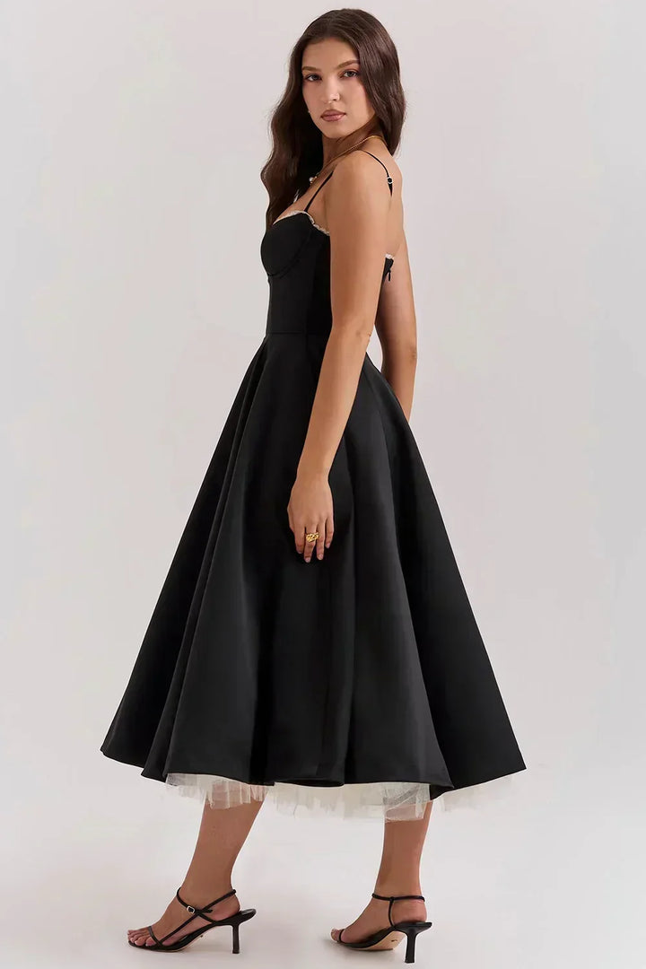 Arielle | Luxurious Midi Dress for Elegant Moments