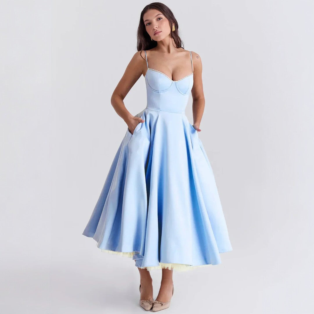 Arielle | Luxurious Midi Dress for Elegant Moments