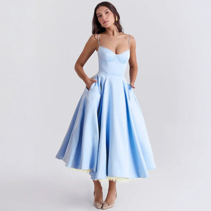 Arielle | Luxurious Midi Dress for Elegant Moments