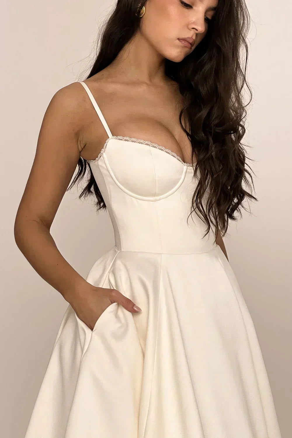 Arielle | Luxurious Midi Dress for Elegant Moments