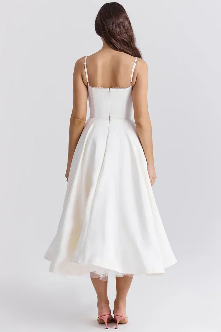 Arielle | Luxurious Midi Dress for Elegant Moments