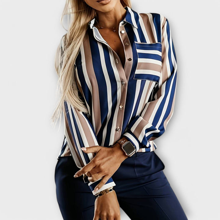 Emma - Striped Everyday Top