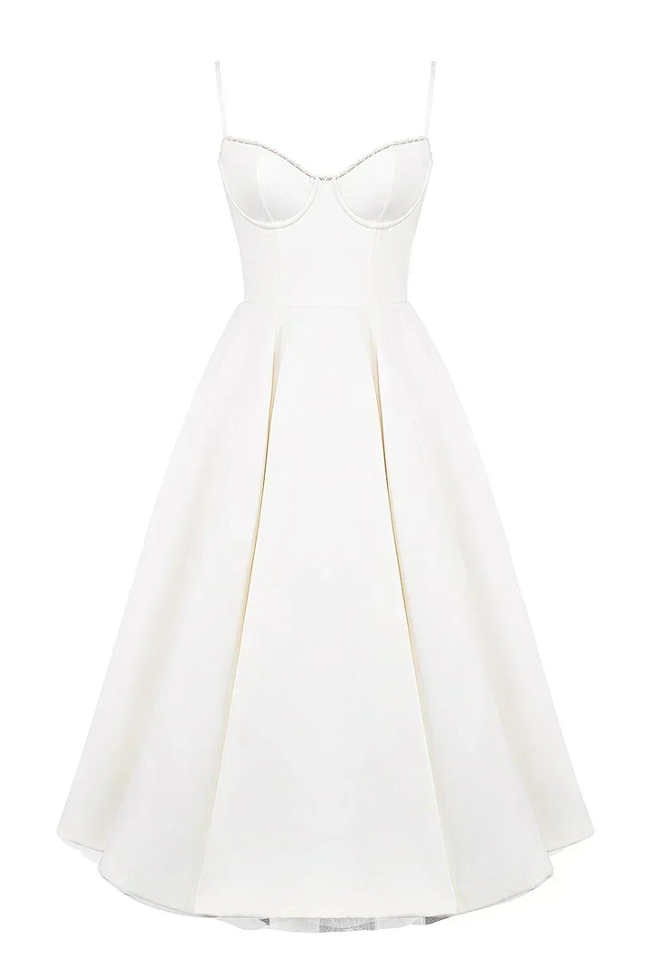 Arielle | Luxurious Midi Dress for Elegant Moments