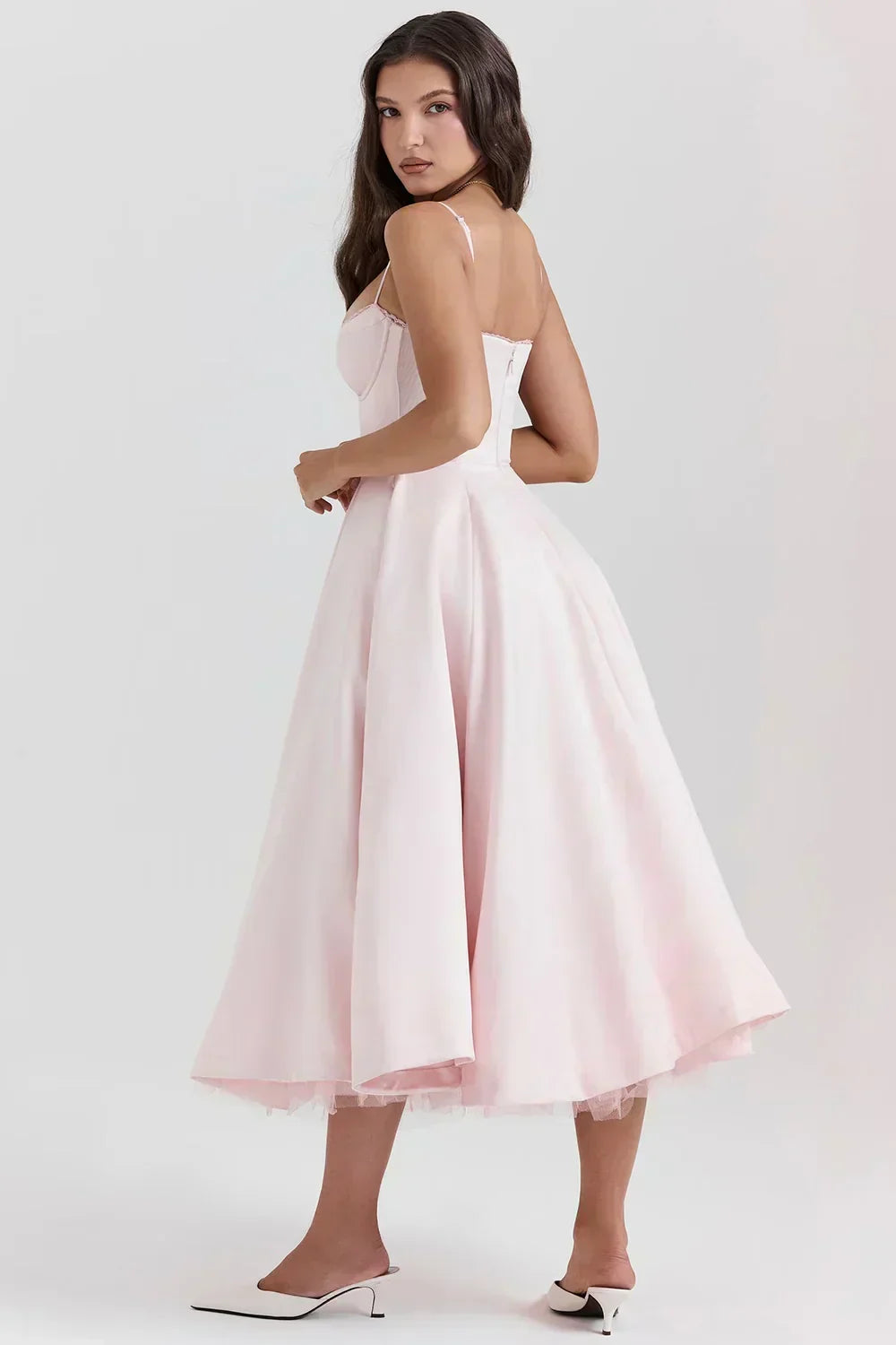 Arielle | Luxurious Midi Dress for Elegant Moments