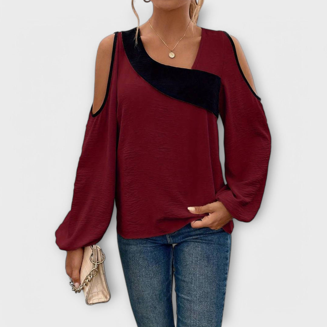 Scarlett - Top with Square Neckline