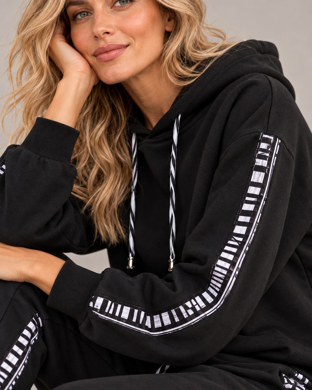 Drawstring Two-Piece Athletic Set