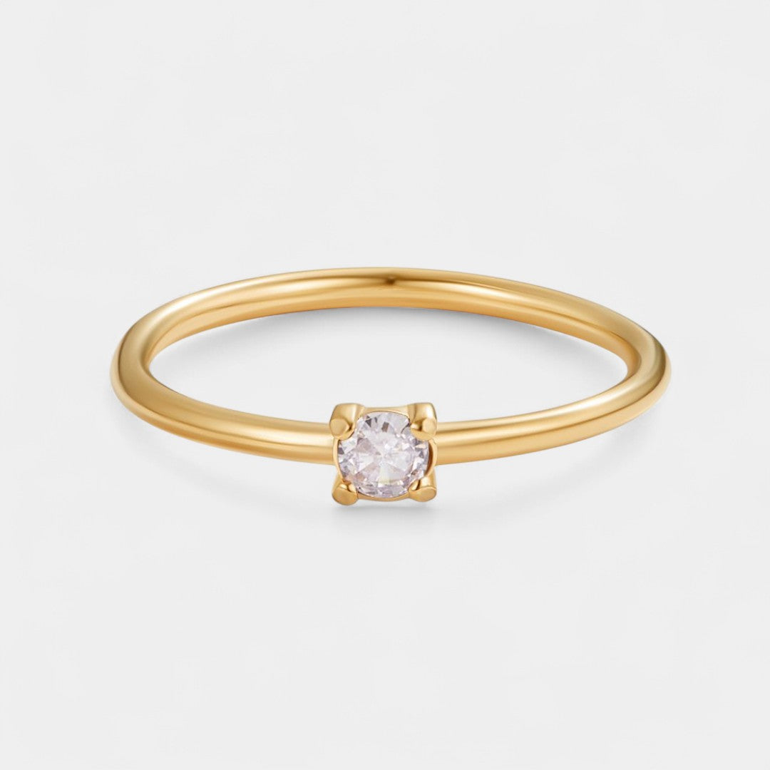 Iphigenia - Gold Rings with Birthstone