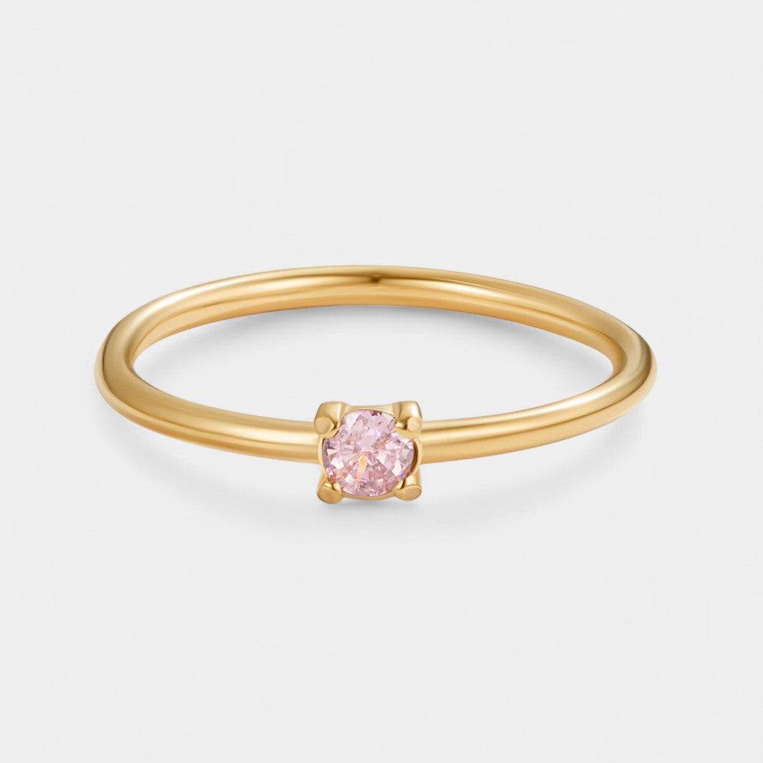 Iphigenia - Gold Rings with Birthstone