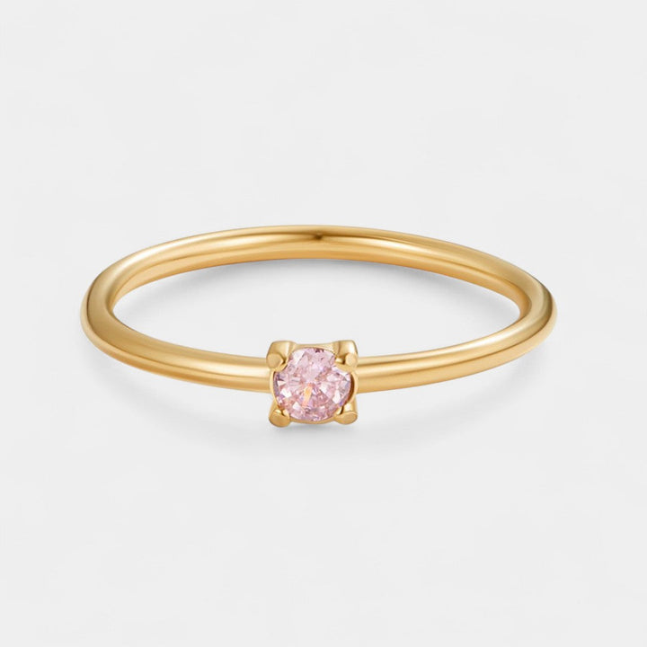 Iphigenia - Gold Rings with Birthstone