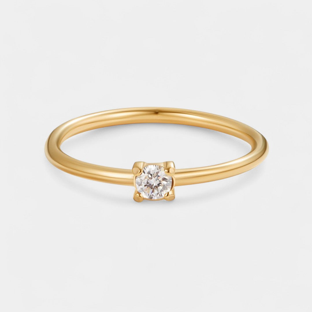 Iphigenia - Gold Rings with Birthstone