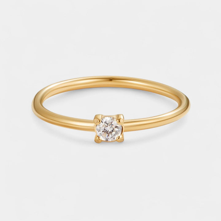 Iphigenia - Gold Rings with Birthstone