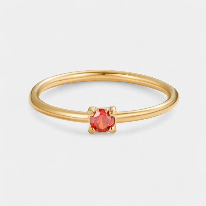 Iphigenia - Gold Rings with Birthstone