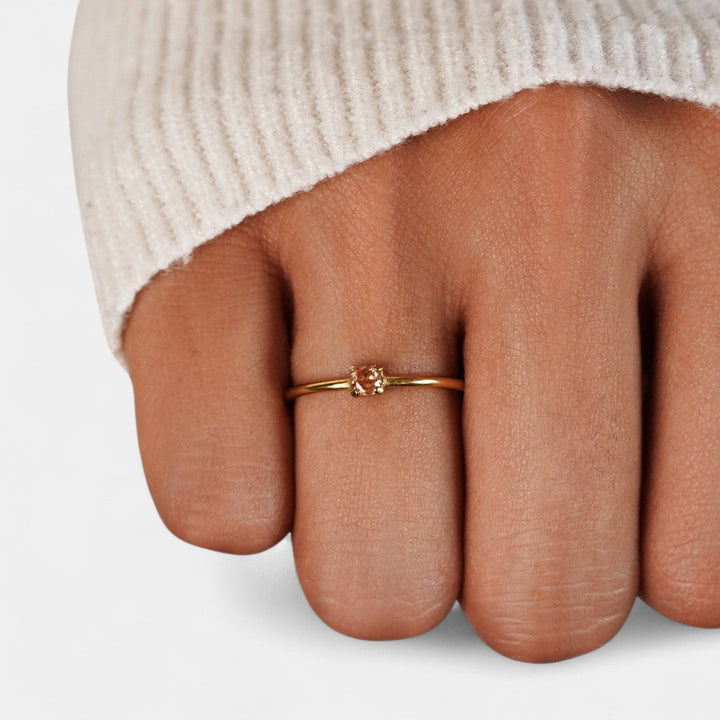 Iphigenia - Gold Rings with Birthstone