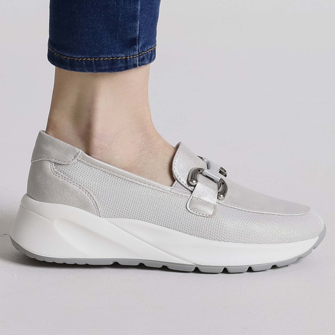 Comfortable Platform Black Loafers