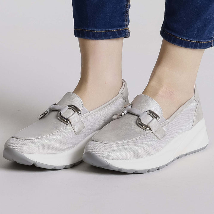 Comfortable Platform Black Loafers