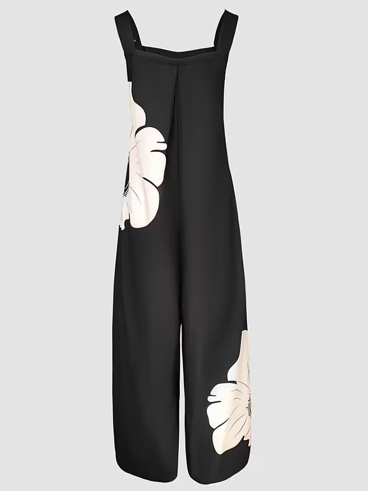Women's Floral Print Jumpsuit