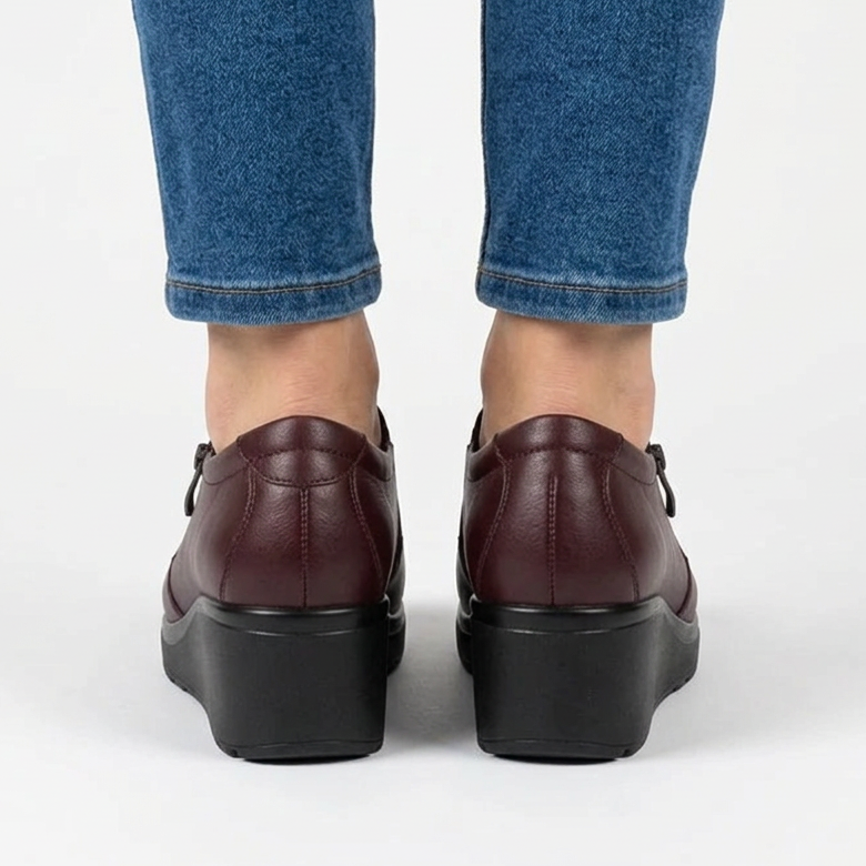 Side Zip Moccasins