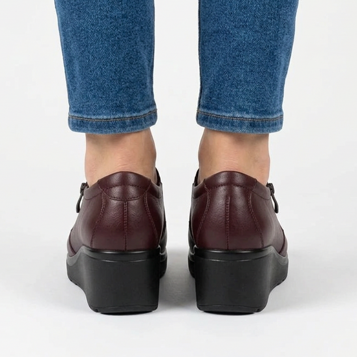 Side Zip Moccasins