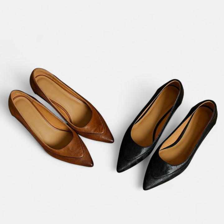 Augustinos | Leather Heeled Shoes