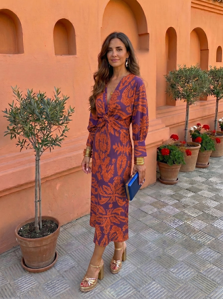 Olhao - Midi Dress with Print