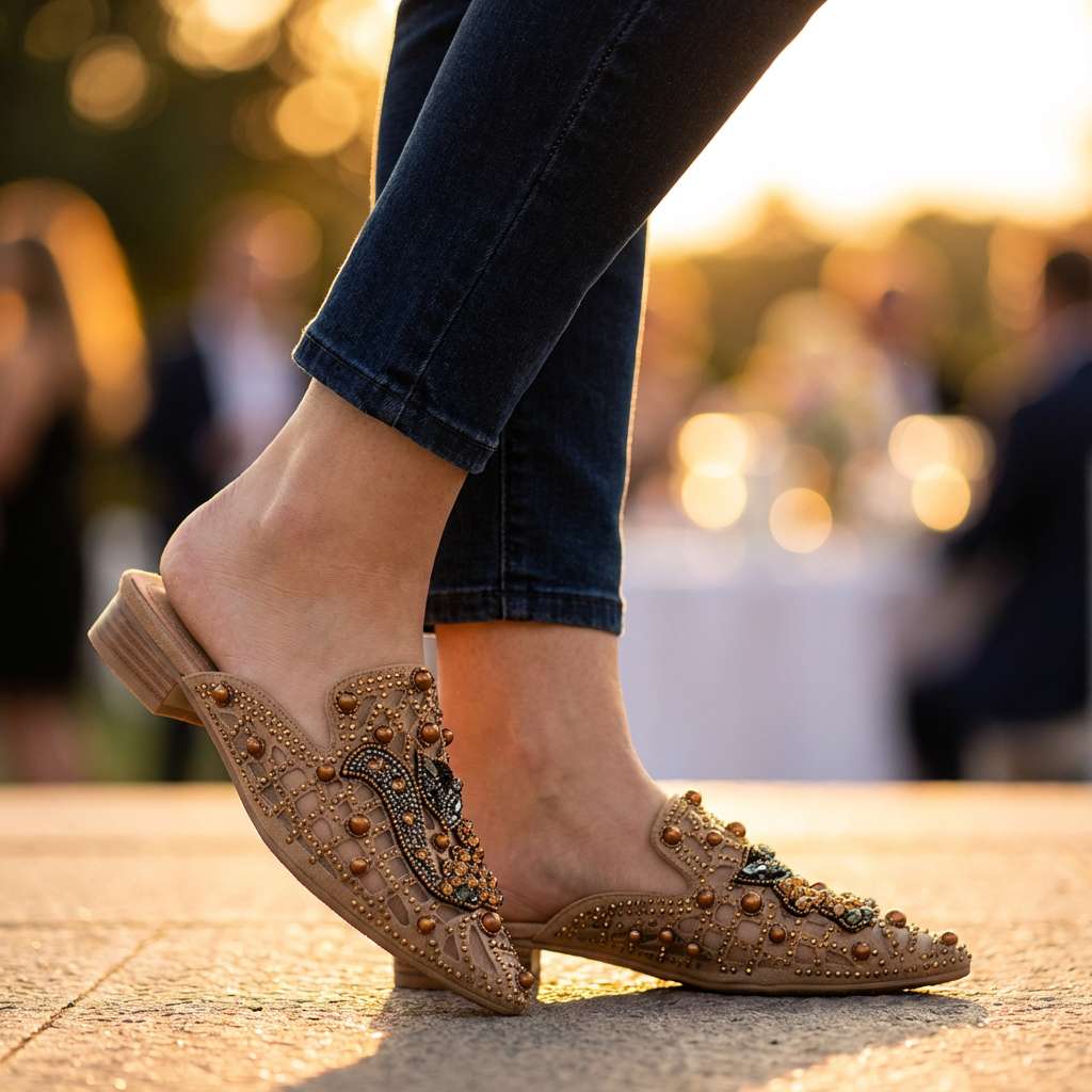 The Rosalie Norelle Slip-On Mule
