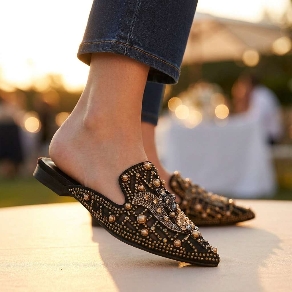The Rosalie Norelle Slip-On Mule