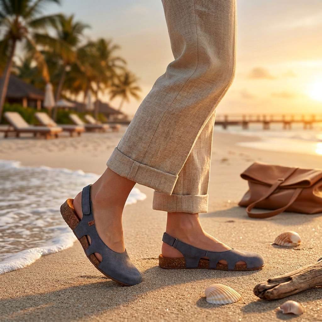 Deborah Comfort Step Sandals