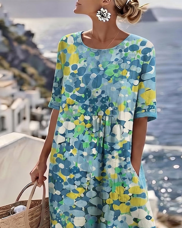 Flora | Floral Midi Dress