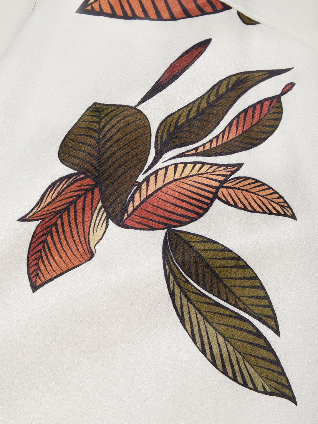 Aura | Botanical Satin Robe