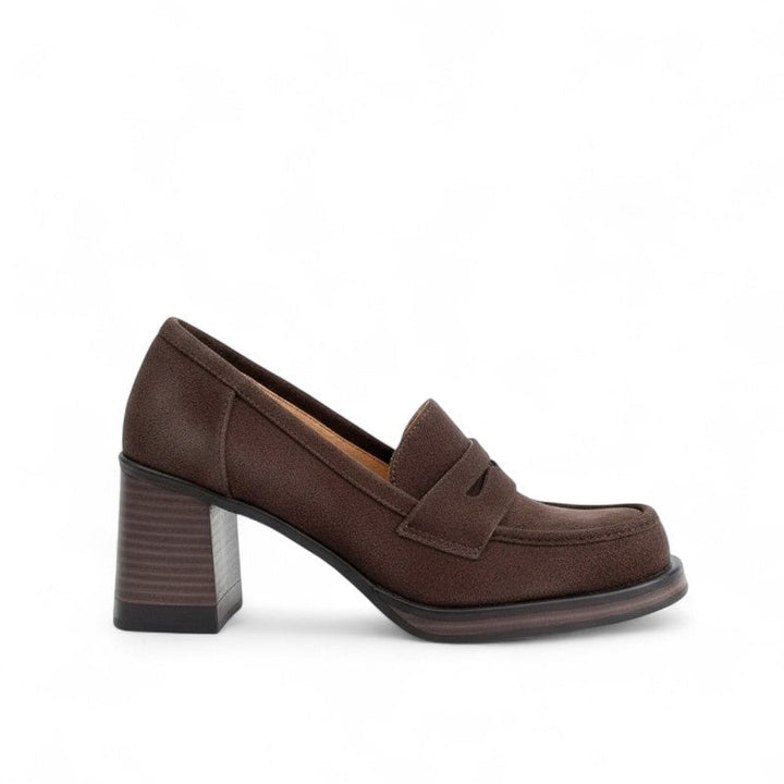 Elevated Loafer Heels