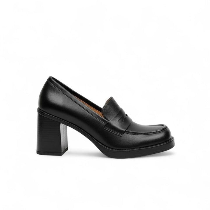 Elevated Loafer Heels