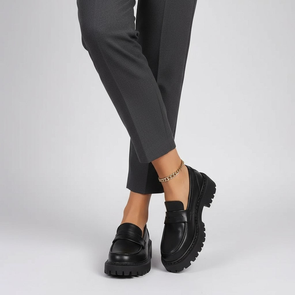 Minimalist Platform Loafers
