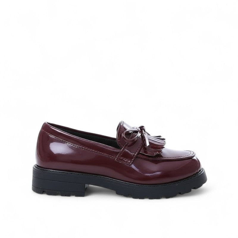 Mass-Produced Patent Leather Moccasins