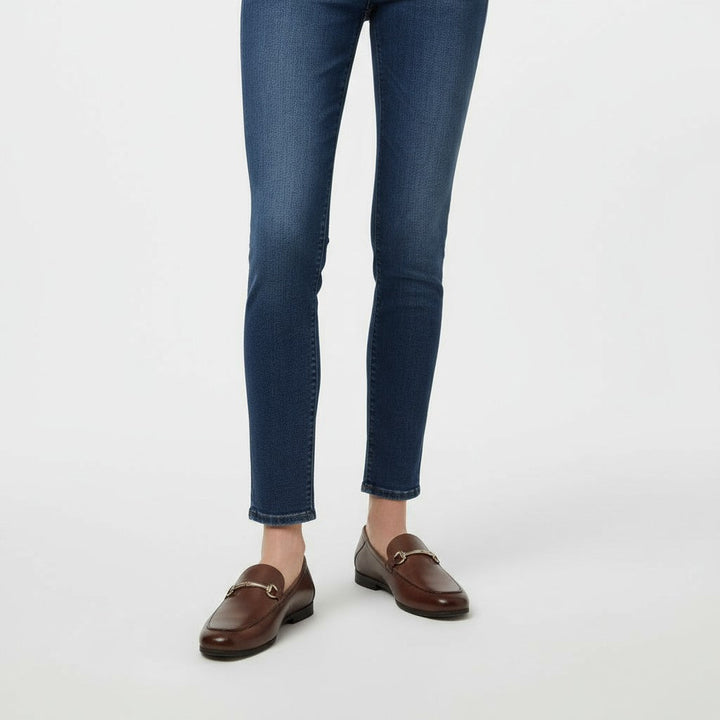 Sleek Heel Moccasins