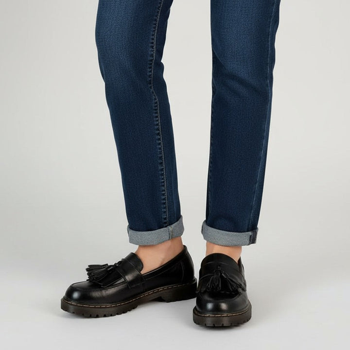 Tassel-Embellished Platform Loafers