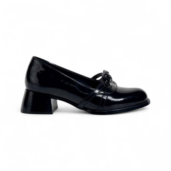 High Heel Lacquered Loafers