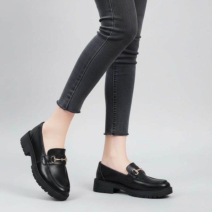 Bulk Moccasins with Elegant Gold Accents