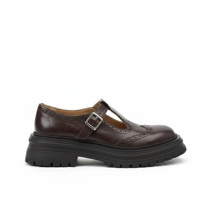 Retro-Inspired Smooth Design Platform Moccasins