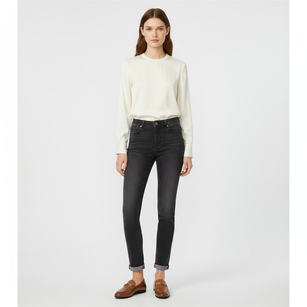 Sleek Heel Moccasins