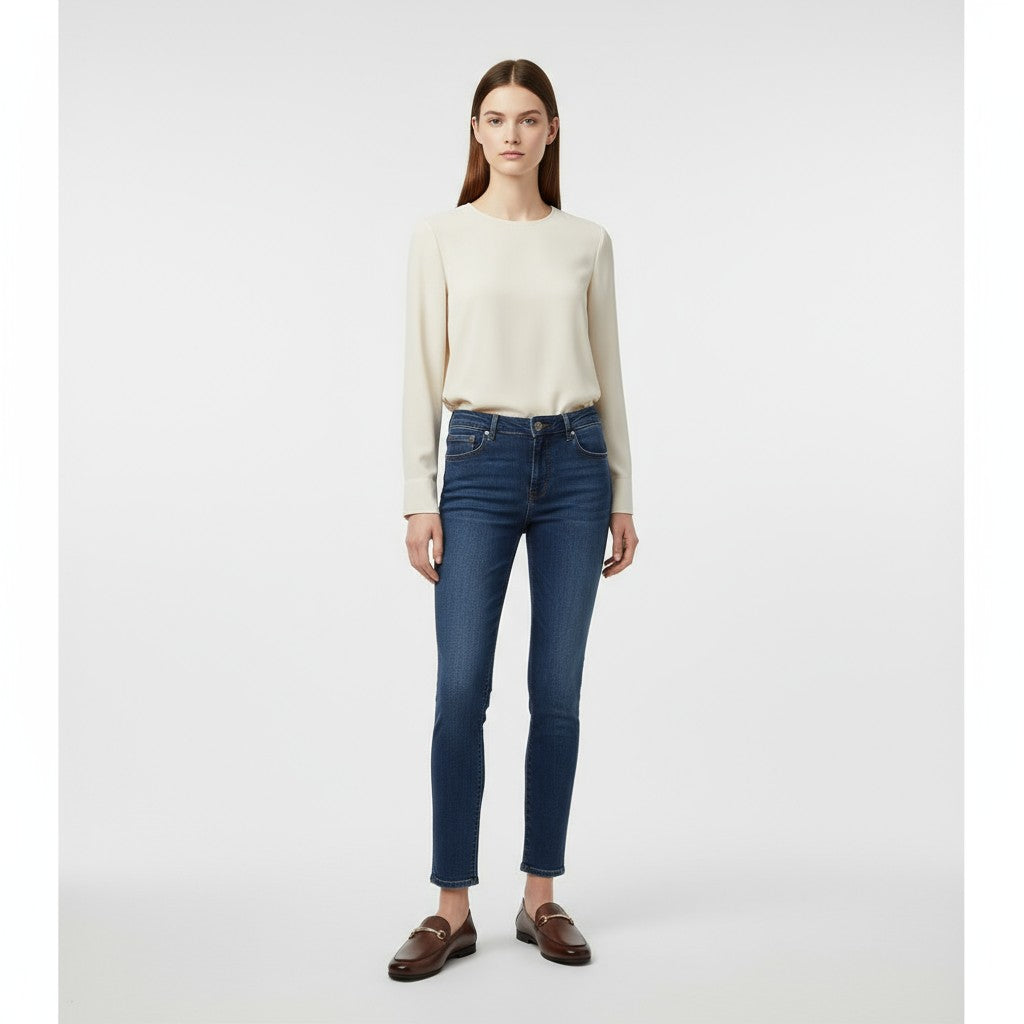 Sleek Heel Moccasins